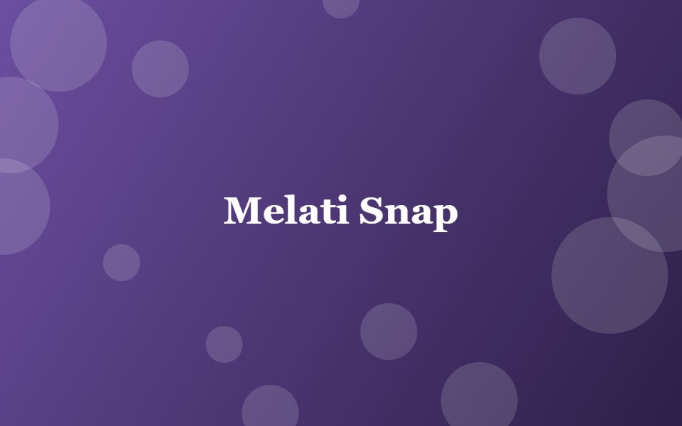 Melati Snap Photobooth